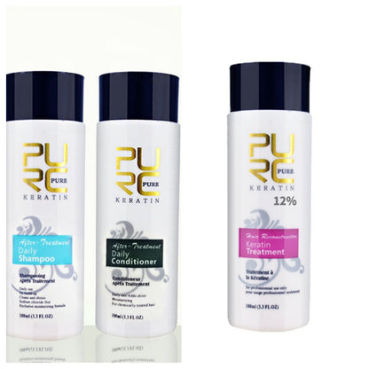 PURC Straightening Hair Repair And Straighten Damage Brazilian Keratin Treatment