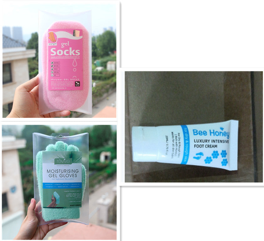 Honey moisturizing cream foot cream set