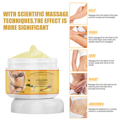EELHOE Ginger Weight Loss Cream Slimming Fat Burning Body Weight Loss