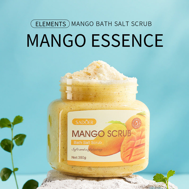 Fruit Bath Salt Scrub Exfoliating Body Care