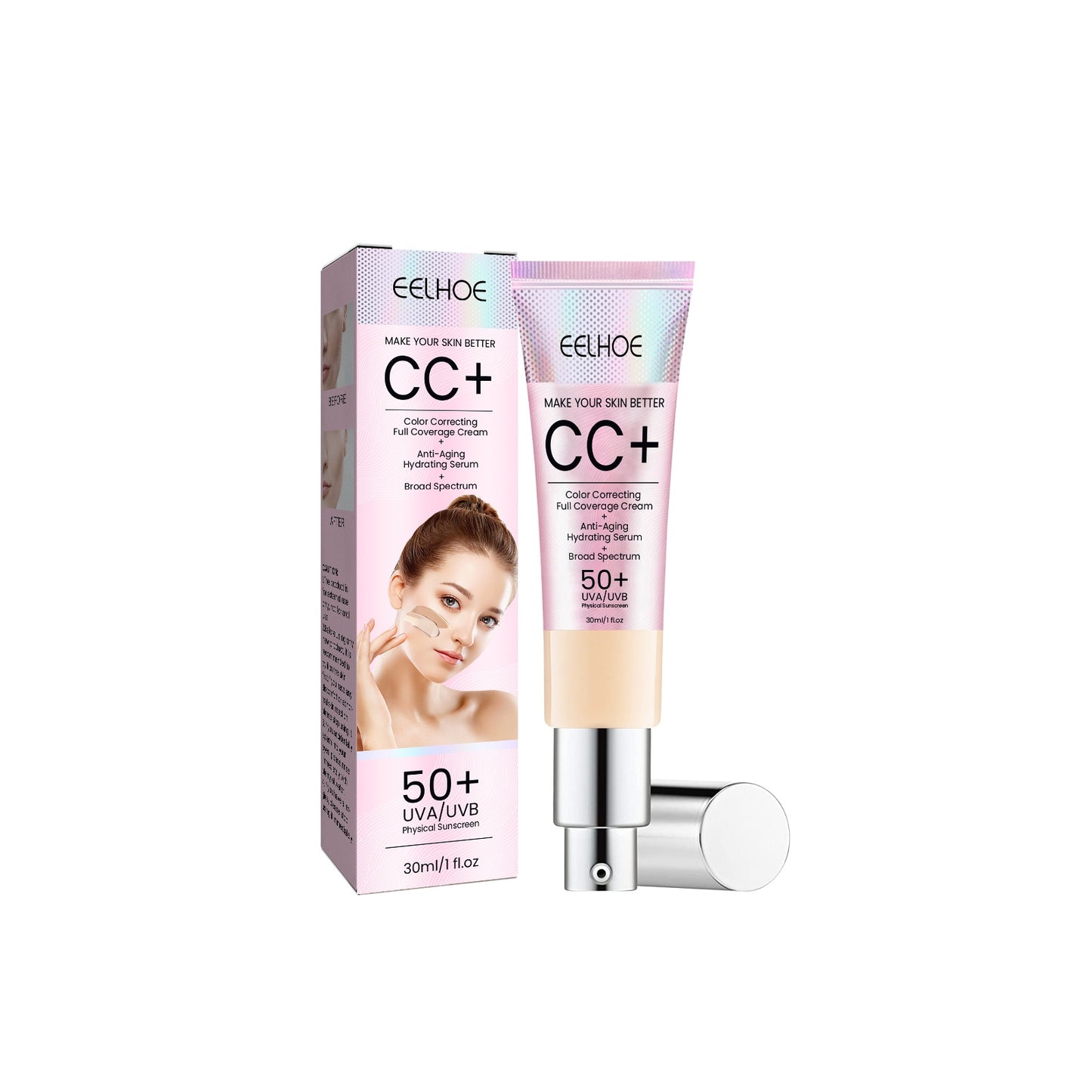 EELHOE Face Repair Cc Cream Natural
